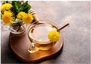 SAUNAMESI VÄRSKETE VÕILILLEDEGA